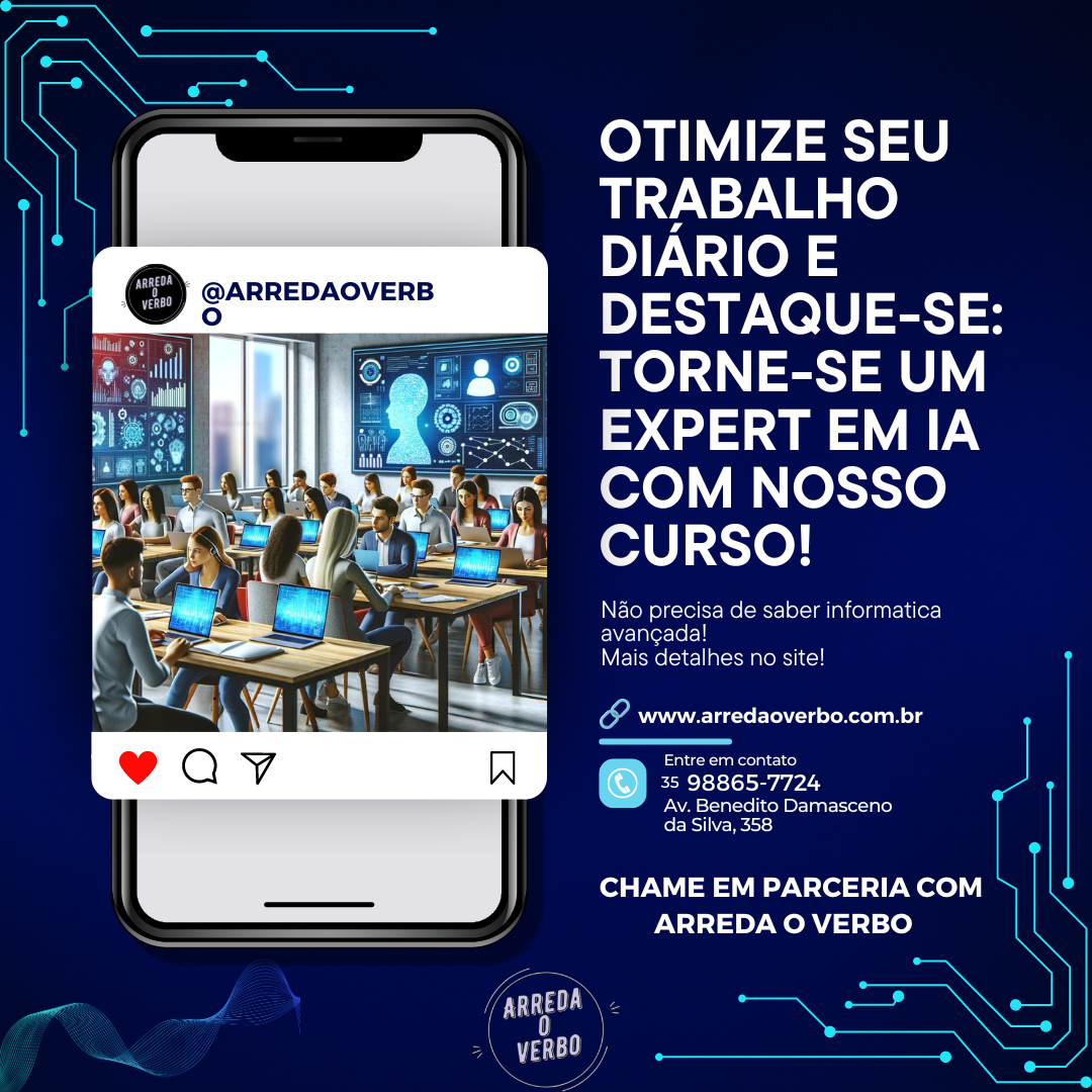 Transforme Sua Carreira com Nosso Curso Presencial sobre ChatGPT e Inteligência Artificial!